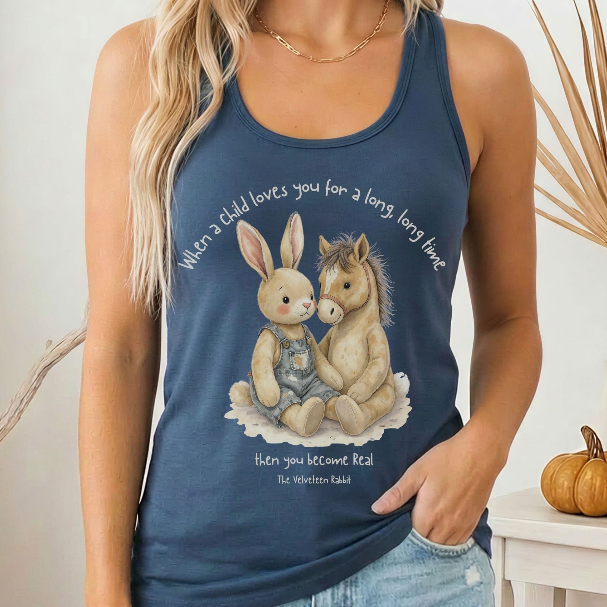 Tank Top Solid Indigo / XS Design 283 Tank Top The Mystic Eden