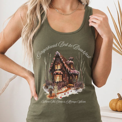 Tank Top Solid Military Green / XS Design 178 Tank Top The Mystic Eden