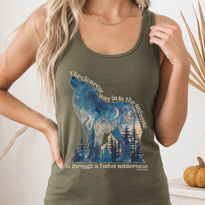 Tank Top Solid Military Green / XS Design 209 Tank Top The Mystic Eden