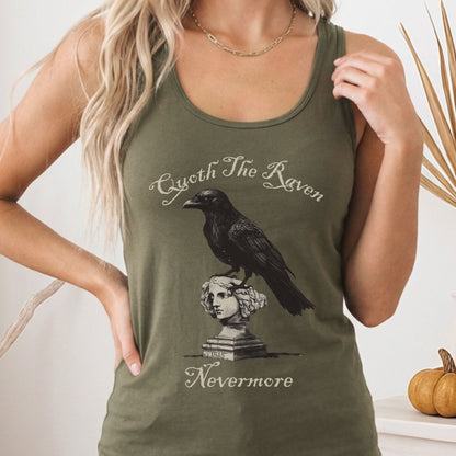 Tank Top Solid Military Green / XS Design 242 Tank Top The Mystic Eden