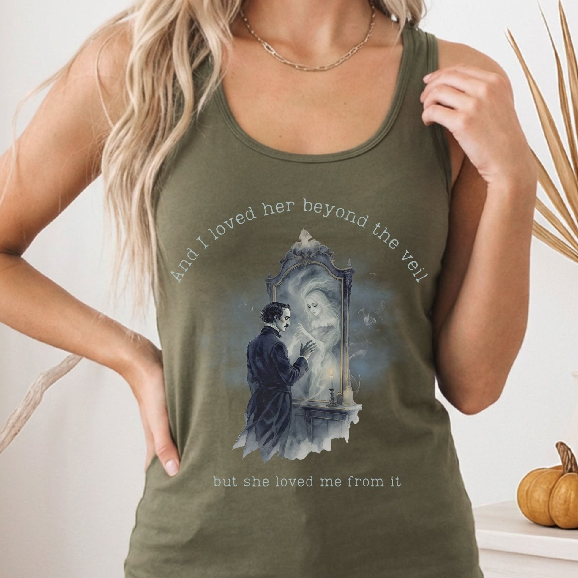Tank Top Solid Military Green / XS Design 249 Tank Top The Mystic Eden