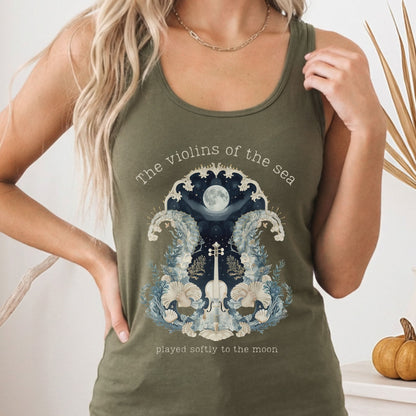 Tank Top Solid Military Green / XS Design 270 Tank Top The Mystic Eden