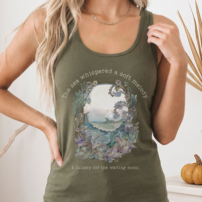 Tank Top Solid Military Green / XS Design 271 Tank Top The Mystic Eden