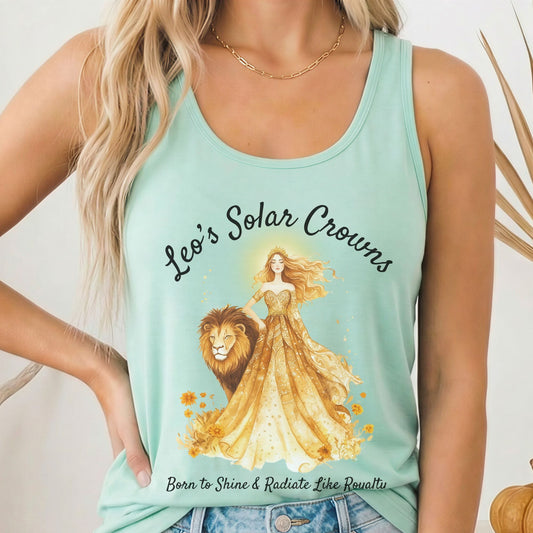 Tank Top Solid Mint / XS Design 154 Tank Top The Mystic Eden