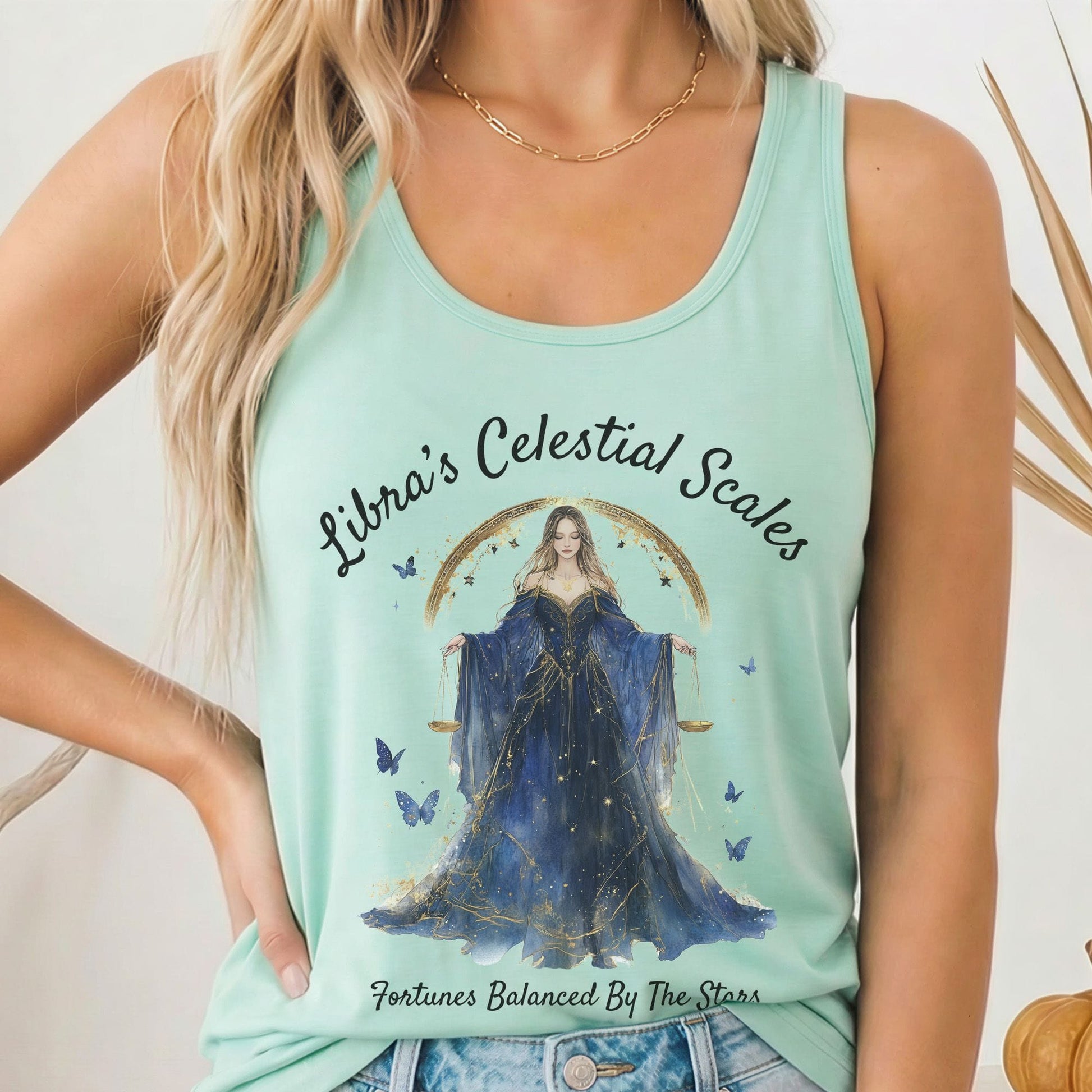Tank Top Solid Mint / XS Design 158 Tank Top The Mystic Eden
