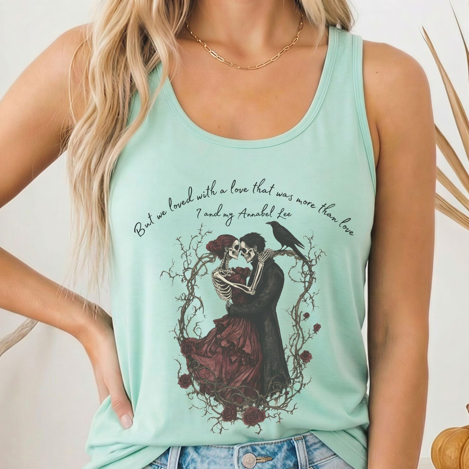Tank Top Solid Mint / XS Design 174 Tank Top The Mystic Eden