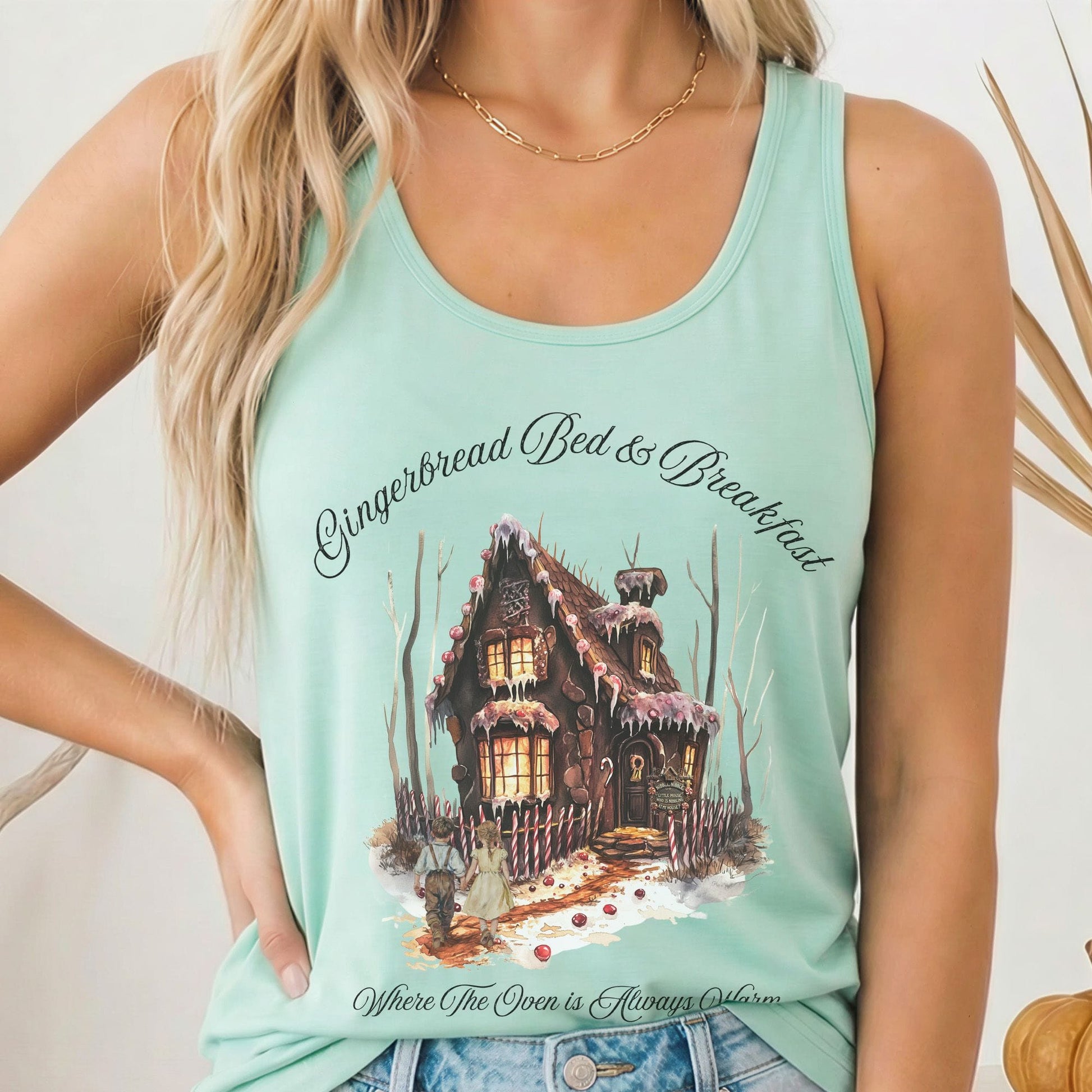 Tank Top Solid Mint / XS Design 178 Tank Top The Mystic Eden