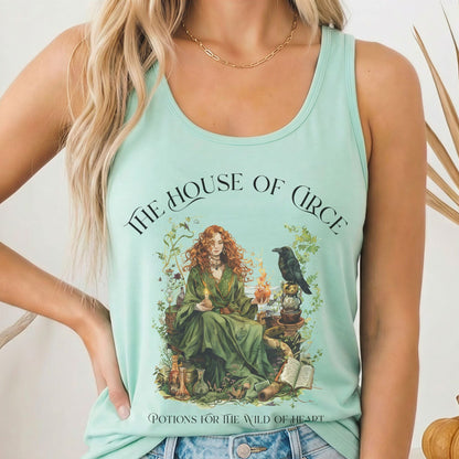 Tank Top Solid Mint / XS Design 214 Tank Top The Mystic Eden