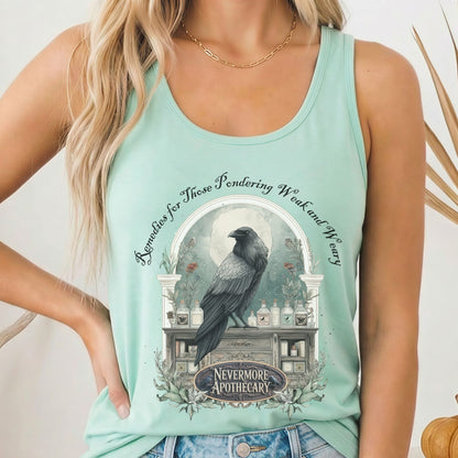 Tank Top Solid Mint / XS Design 238 Tank Top The Mystic Eden