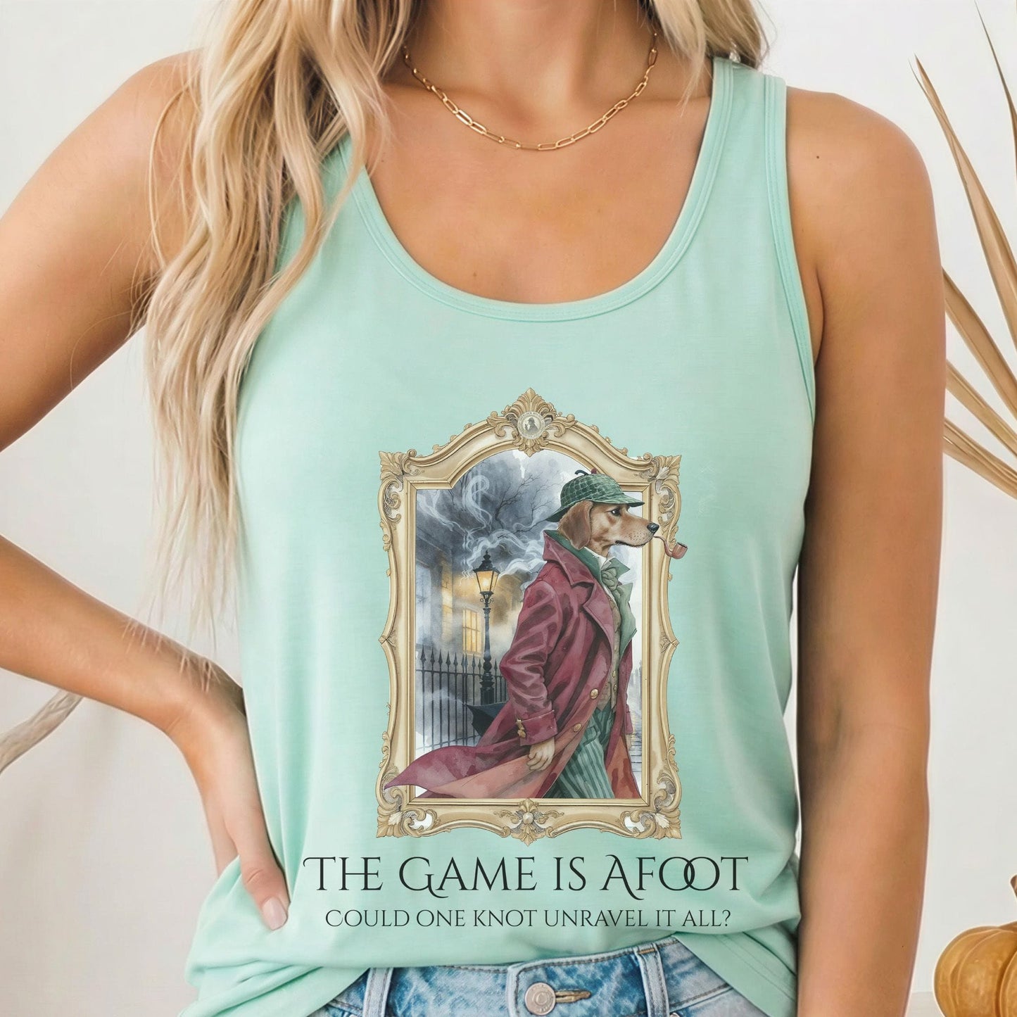 Tank Top Solid Mint / XS Design 243 Tank Top The Mystic Eden