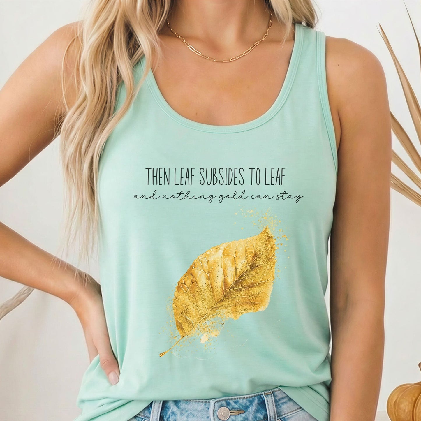 Tank Top Solid Mint / XS Design 247 Tank Top The Mystic Eden