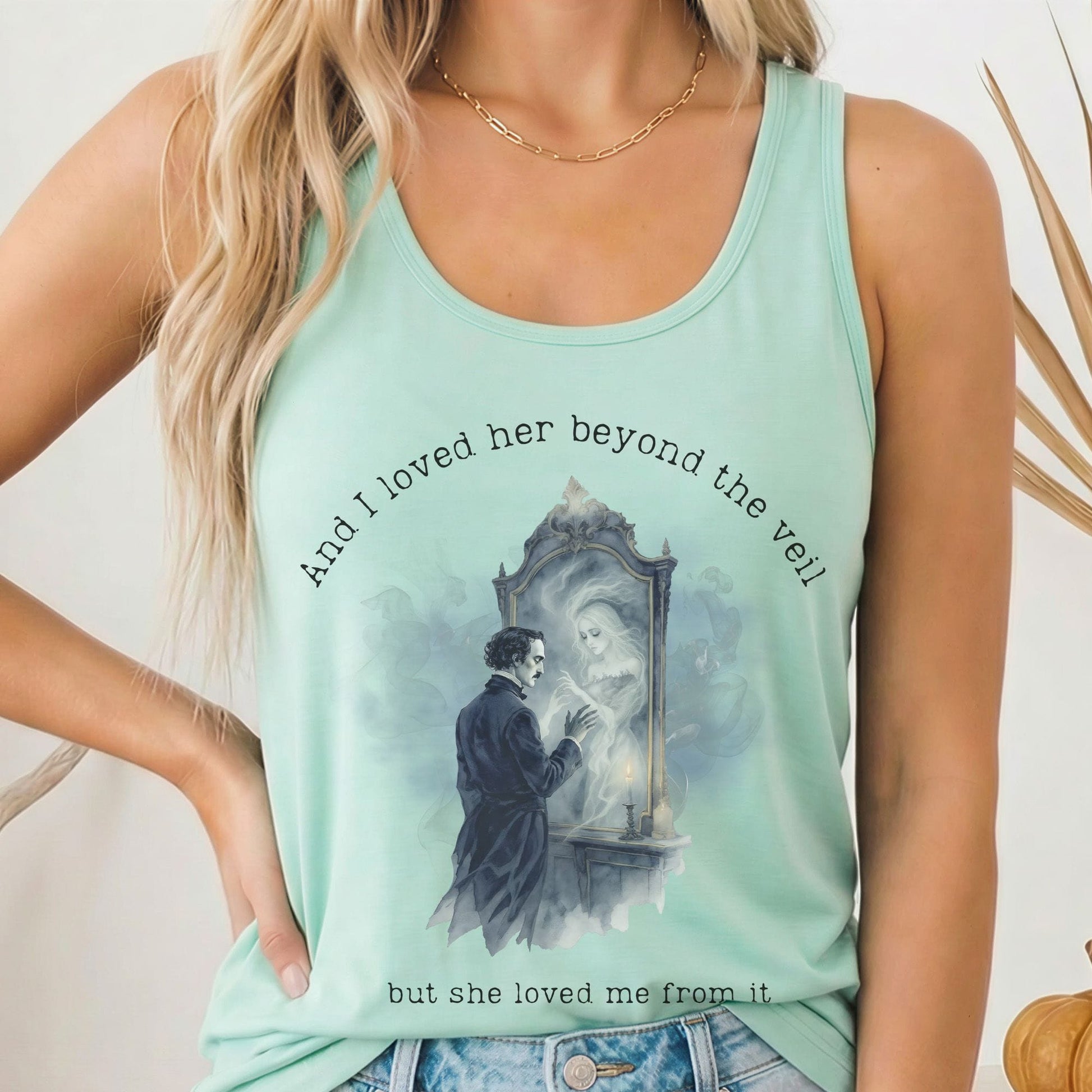 Tank Top Solid Mint / XS Design 249 Tank Top The Mystic Eden