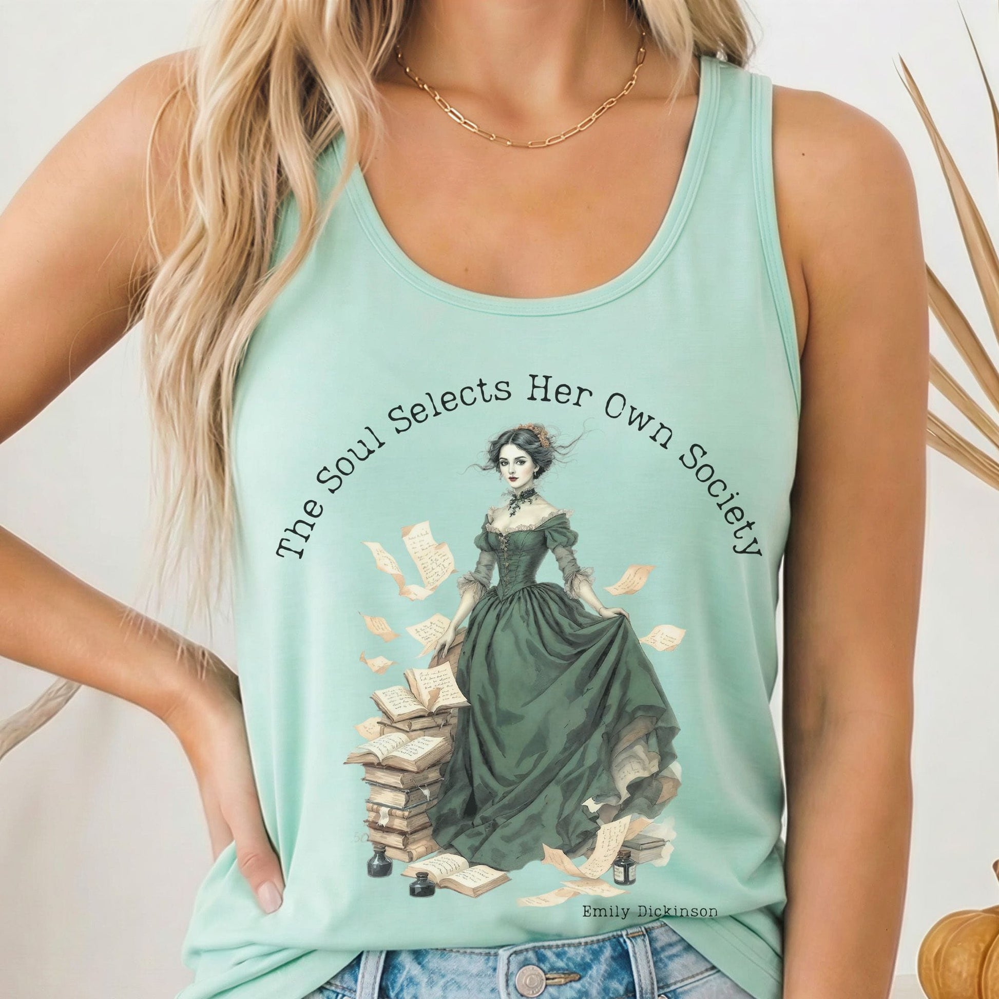 Tank Top Solid Mint / XS Design 253 Tank Top The Mystic Eden