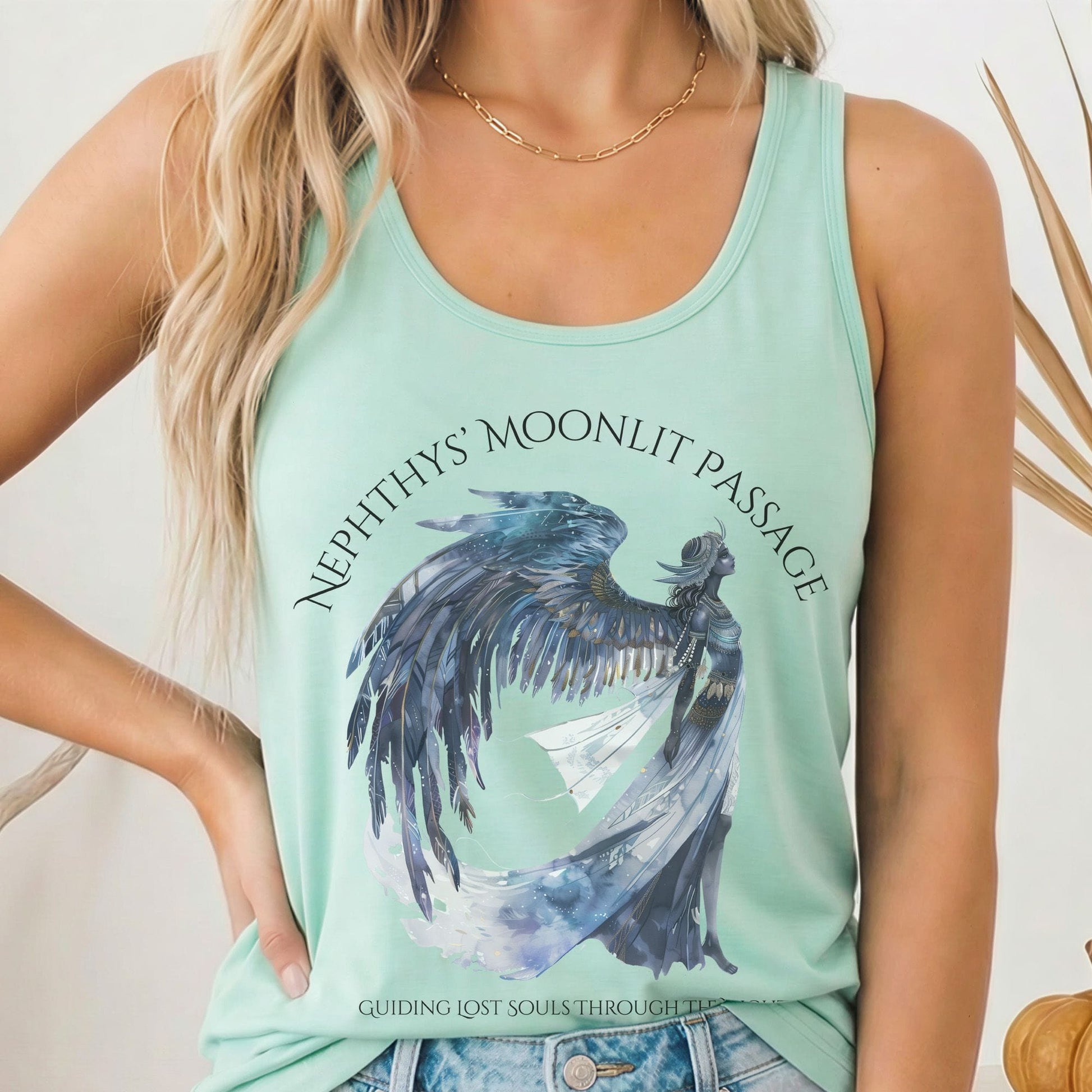 Tank Top Solid Mint / XS Design 265 Tank Top The Mystic Eden