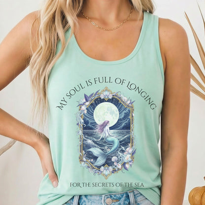 Tank Top Solid Mint / XS Design 269 Tank Top The Mystic Eden