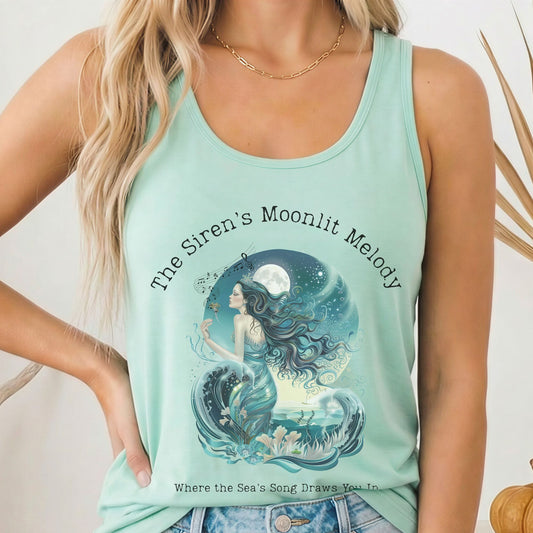 Tank Top Solid Mint / XS Design 272 Tank Top The Mystic Eden