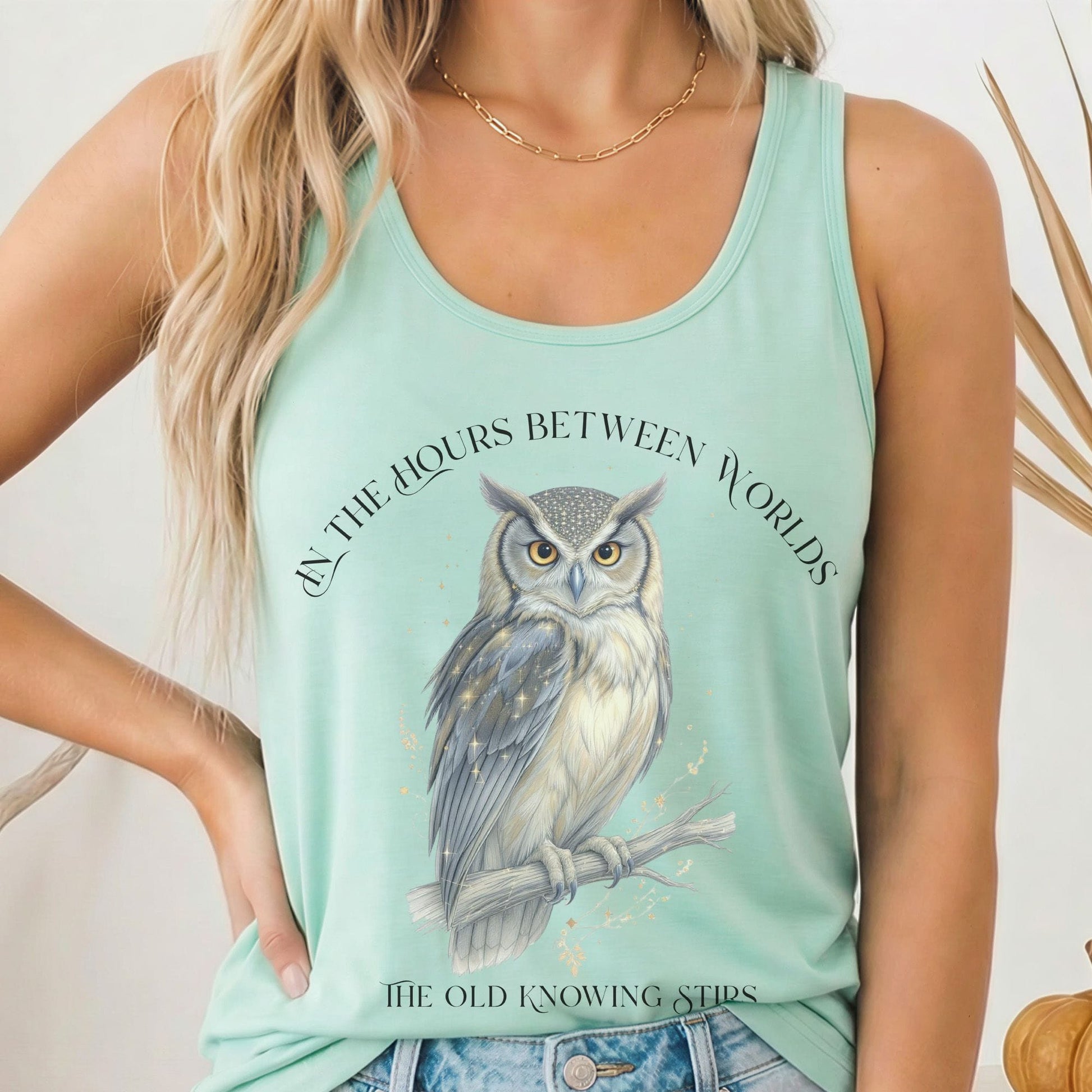Tank Top Solid Mint / XS Design 281 Tank Top The Mystic Eden