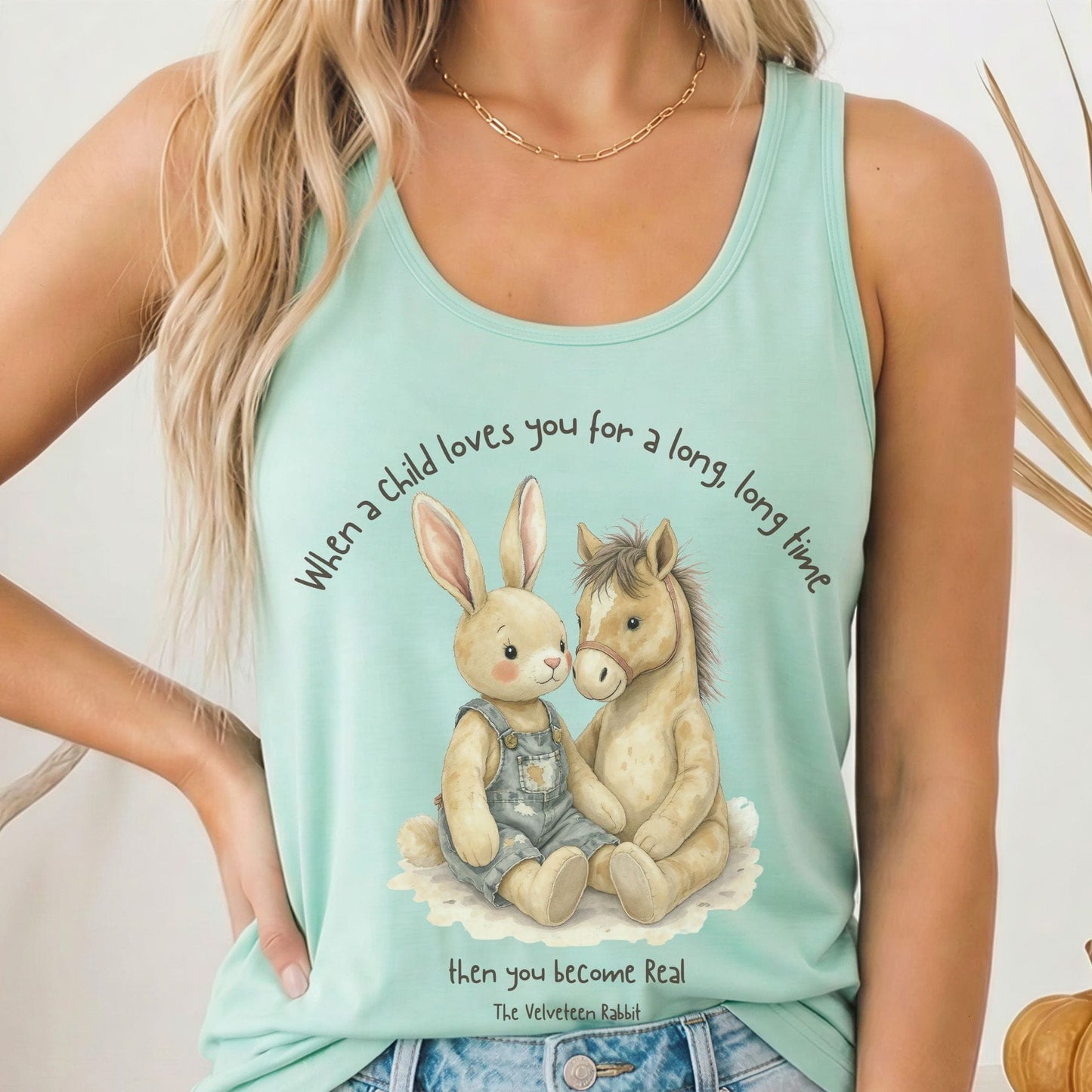 Tank Top Solid Mint / XS Design 283 Tank Top The Mystic Eden