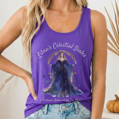 Tank Top Solid Purple Rush / XS Design 158 Tank Top The Mystic Eden