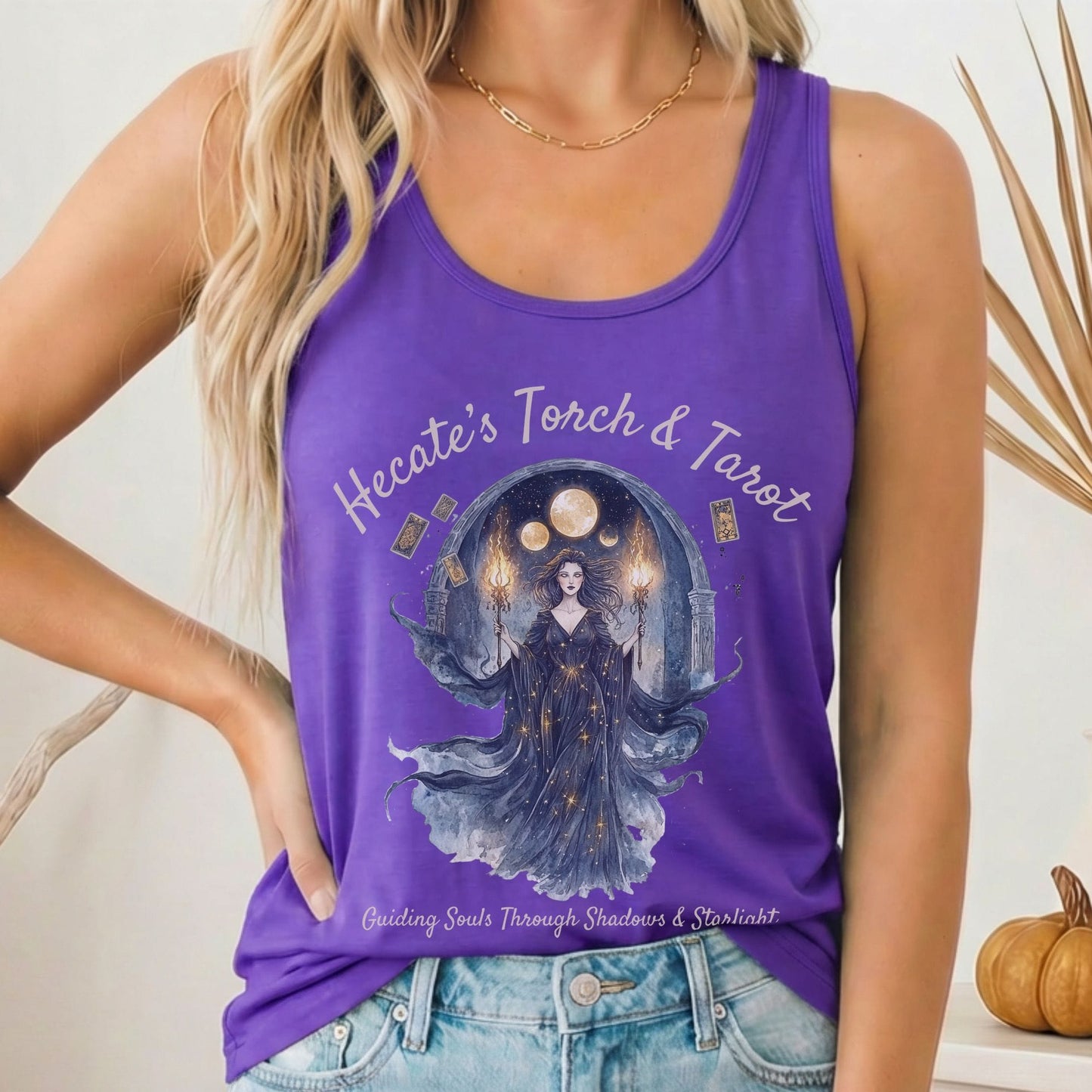 Tank Top Solid Purple Rush / XS Design 160 Tank Top The Mystic Eden