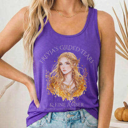 Tank Top Solid Purple Rush / XS Design 161 Tank Top The Mystic Eden
