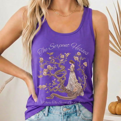 Tank Top Solid Purple Rush / XS Design 167 Tank Top The Mystic Eden