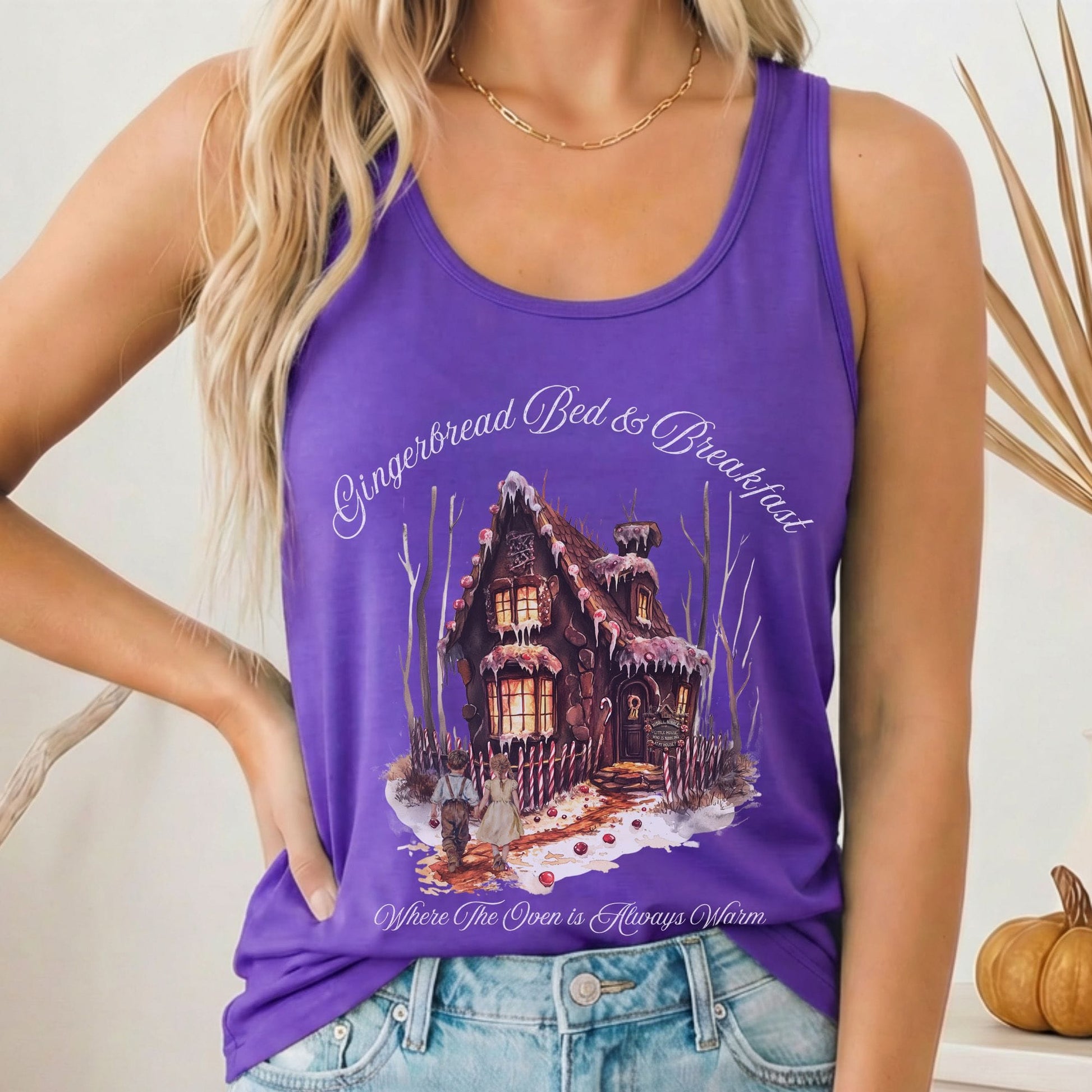 Tank Top Solid Purple Rush / XS Design 178 Tank Top The Mystic Eden