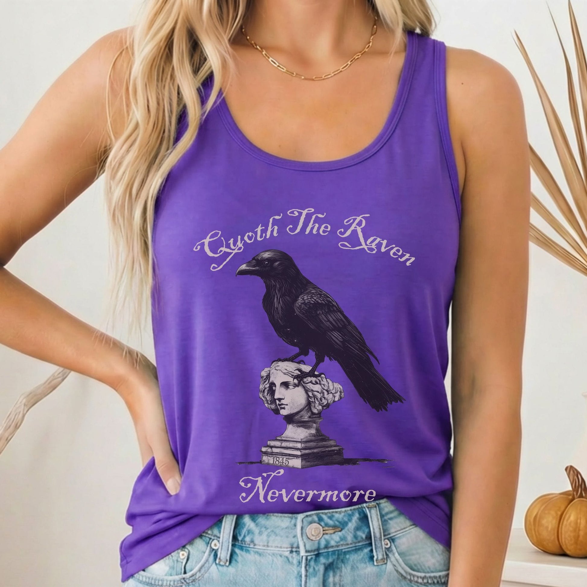 Tank Top Solid Purple Rush / XS Design 242 Tank Top The Mystic Eden