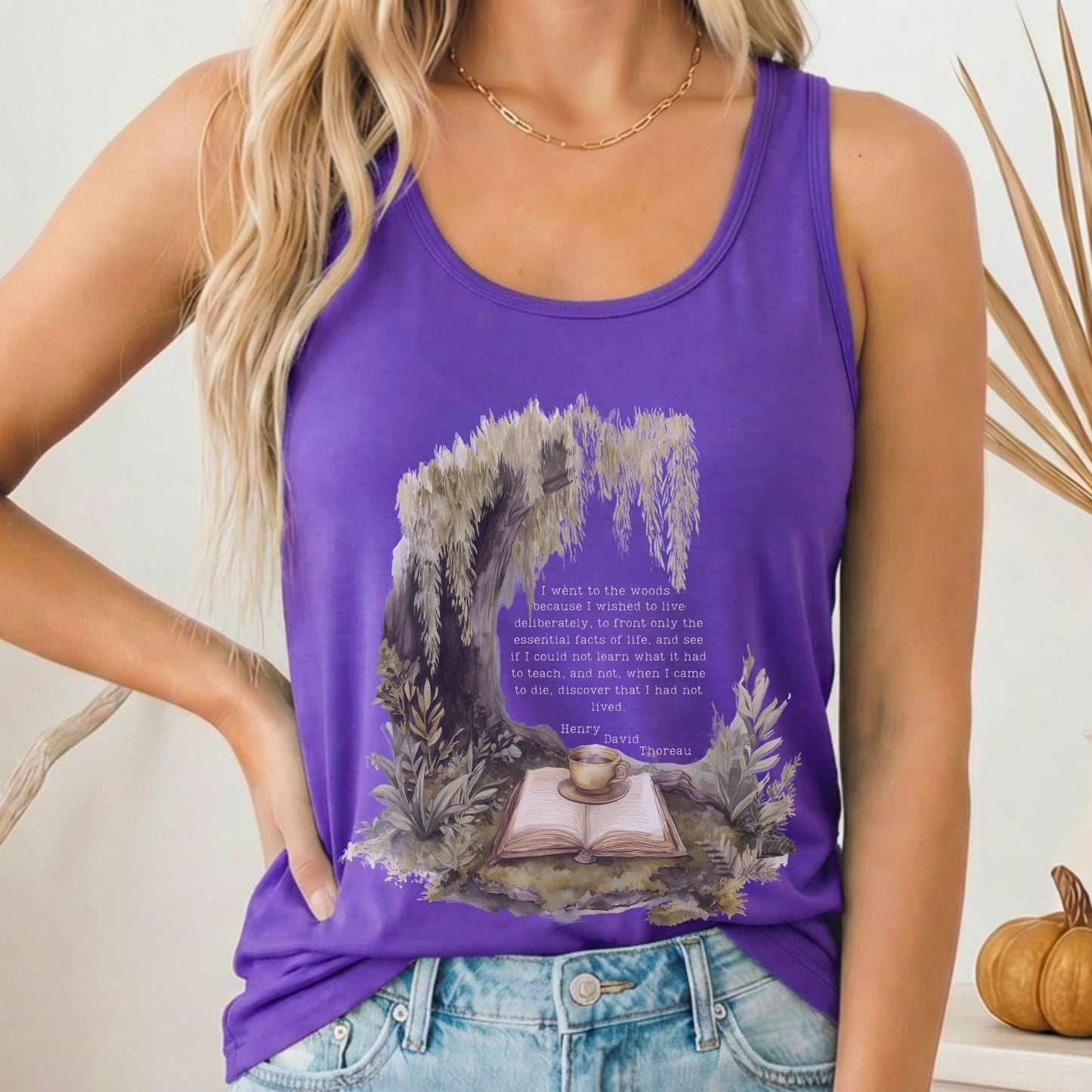 Tank Top Solid Purple Rush / XS Design 245 Tank Top The Mystic Eden