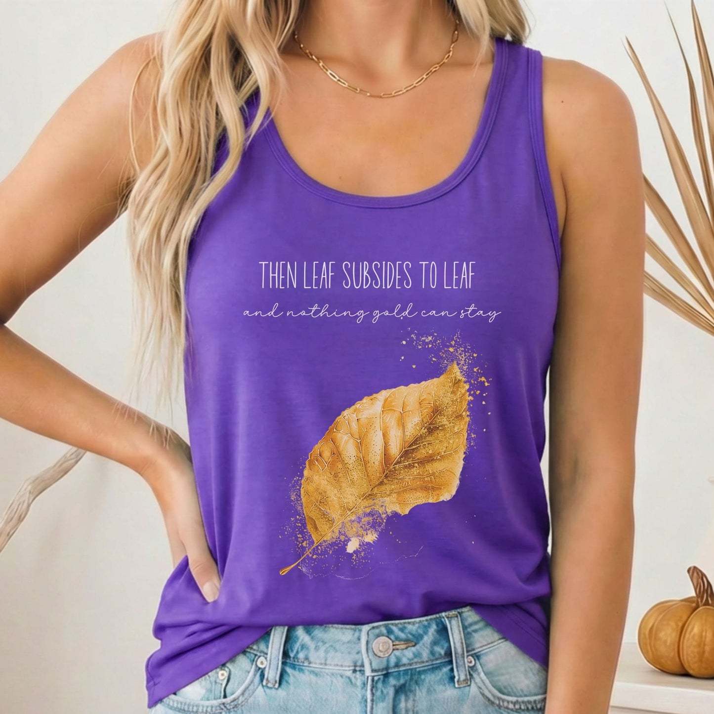 Tank Top Solid Purple Rush / XS Design 247 Tank Top The Mystic Eden