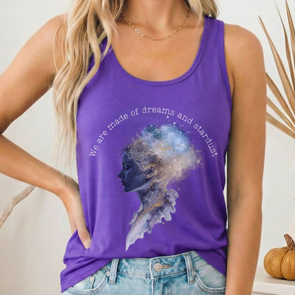 Tank Top Solid Purple Rush / XS Design 248 Tank Top The Mystic Eden
