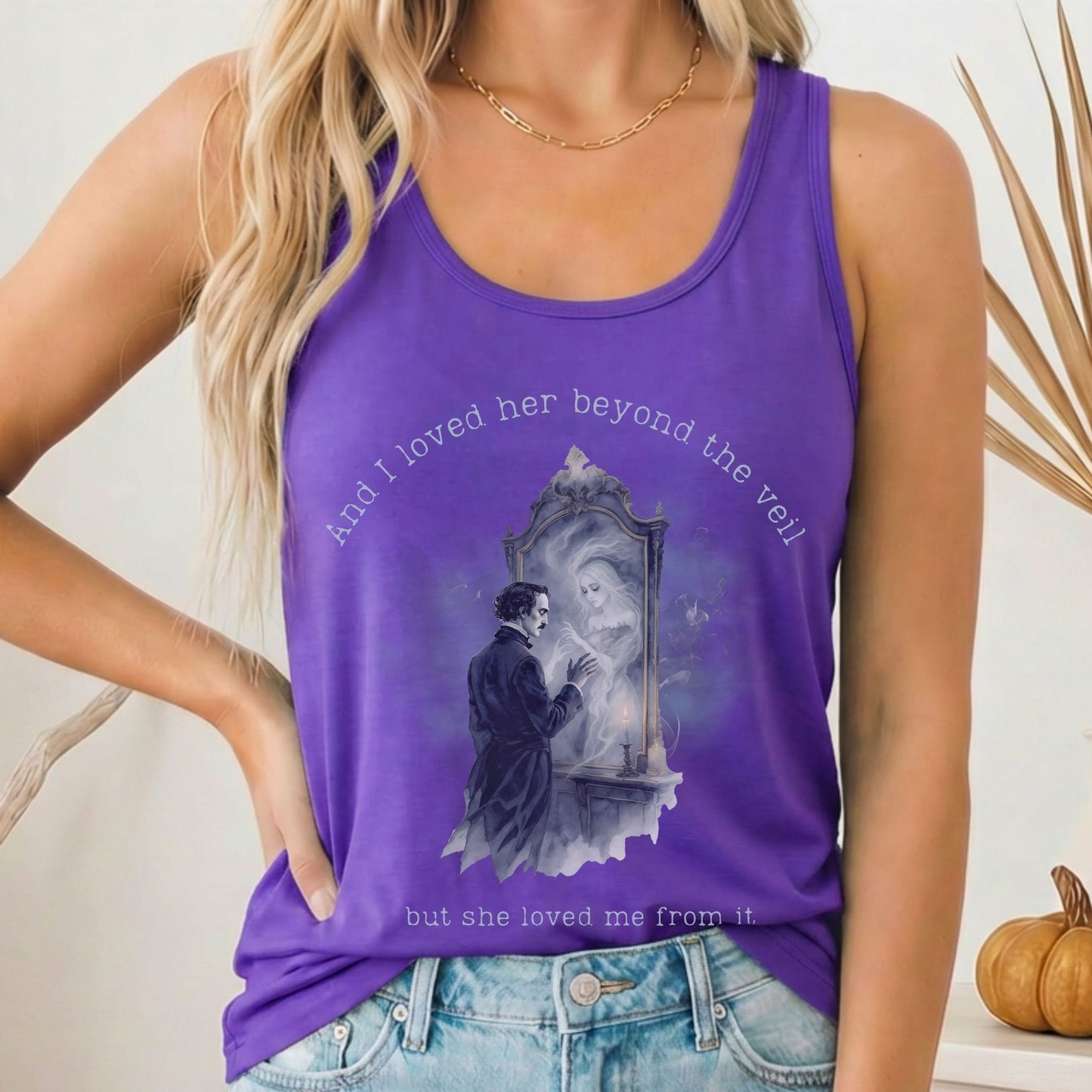 Tank Top Solid Purple Rush / XS Design 249 Tank Top The Mystic Eden