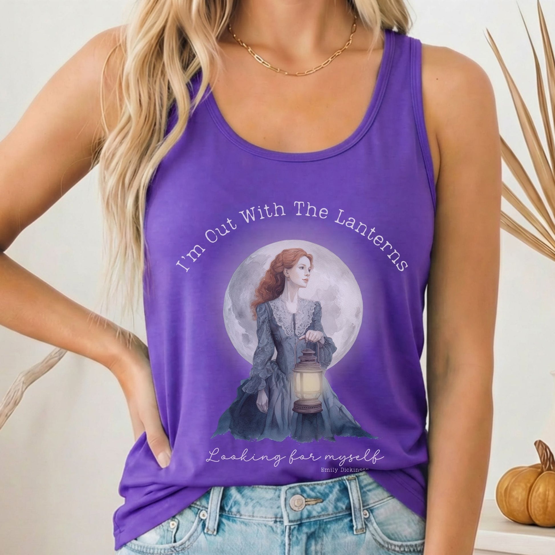 Tank Top Solid Purple Rush / XS Design 250 Tank Top The Mystic Eden