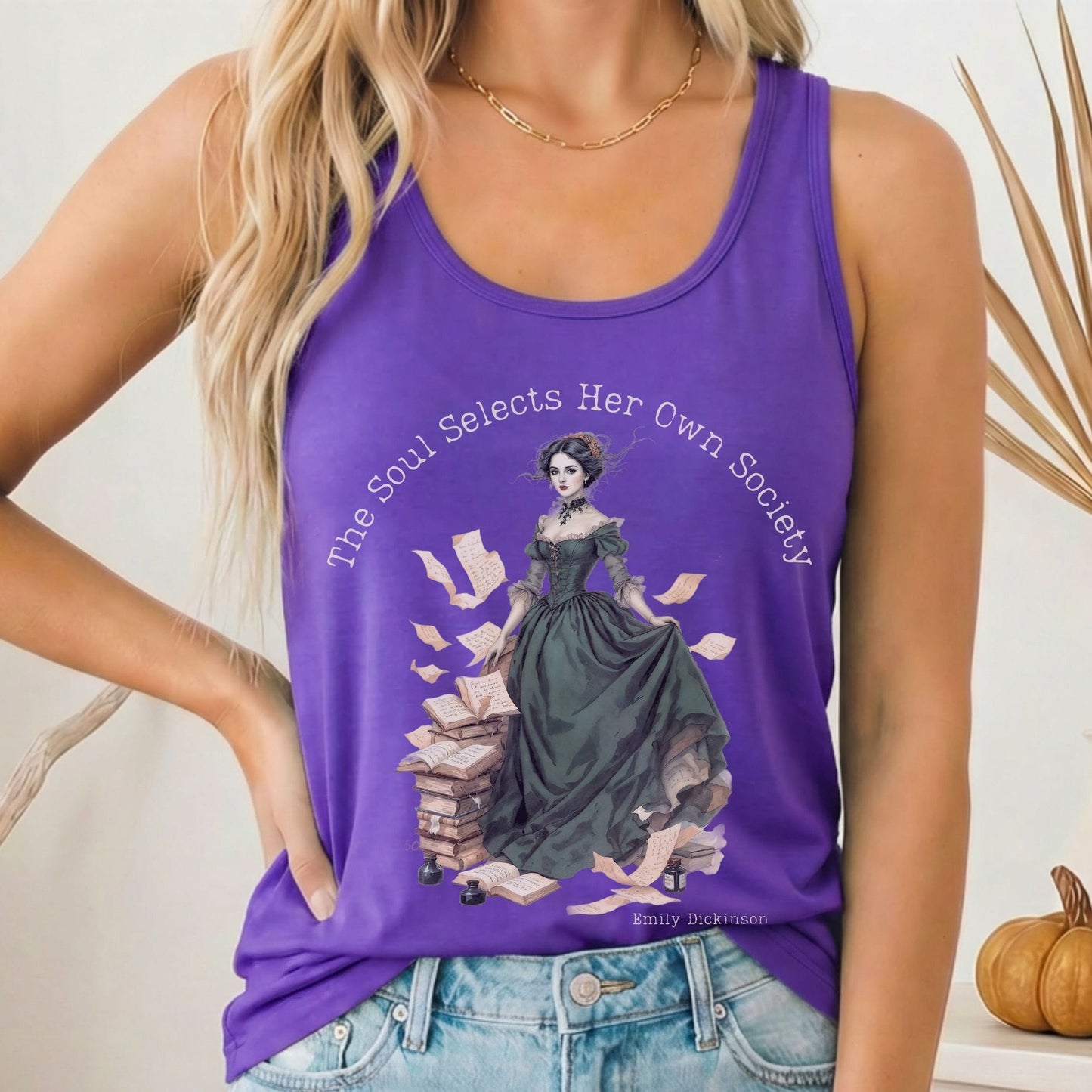 Tank Top Solid Purple Rush / XS Design 253 Tank Top The Mystic Eden