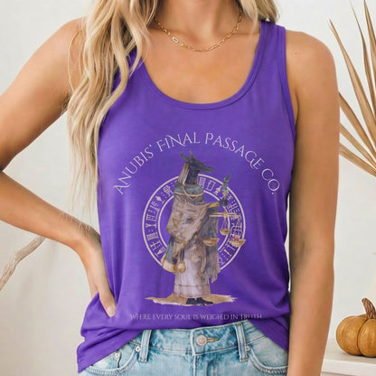 Tank Top Solid Purple Rush / XS Design 261 Tank Top The Mystic Eden