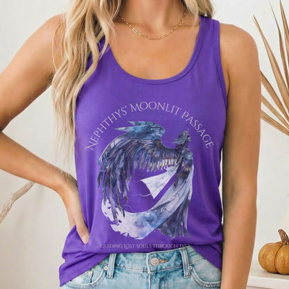 Tank Top Solid Purple Rush / XS Design 265 Tank Top The Mystic Eden