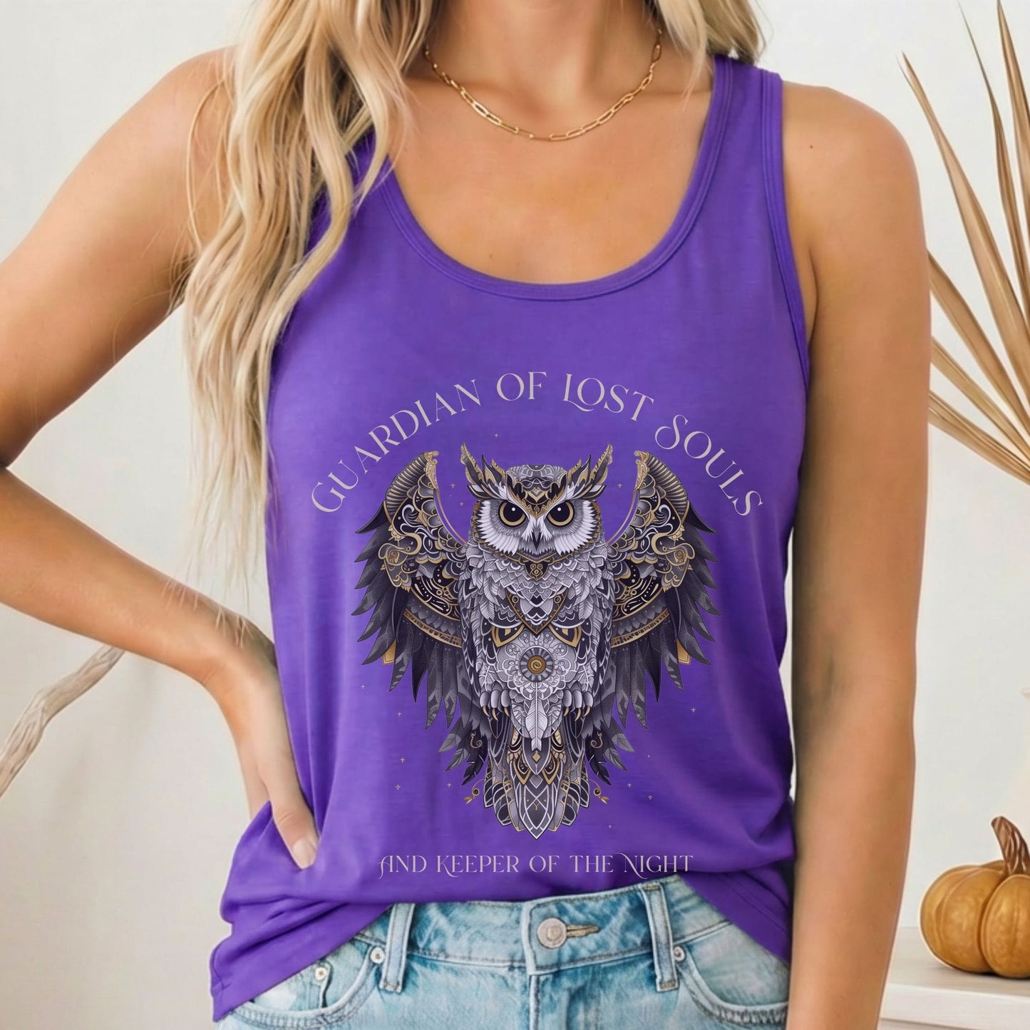 Tank Top Solid Purple Rush / XS Design 280 Tank Top The Mystic Eden