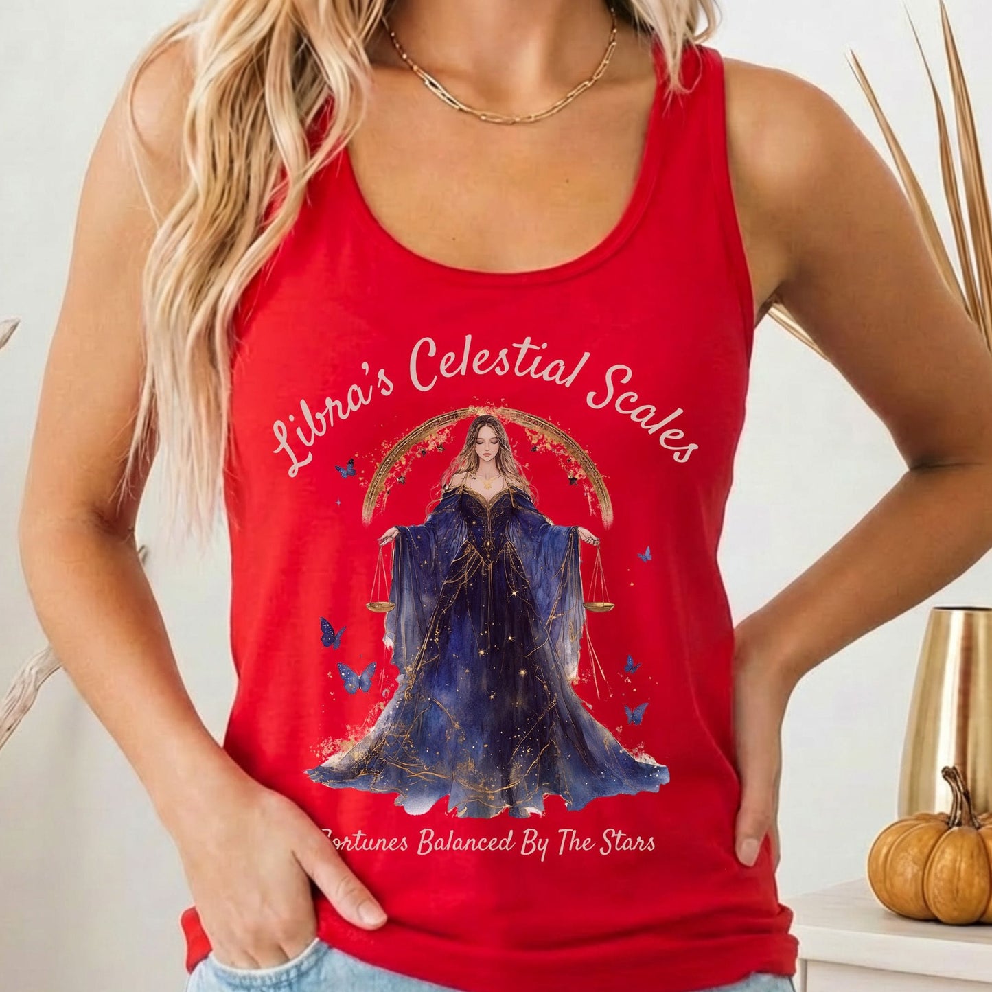 Tank Top Solid Red / XS Design 158 Tank Top The Mystic Eden