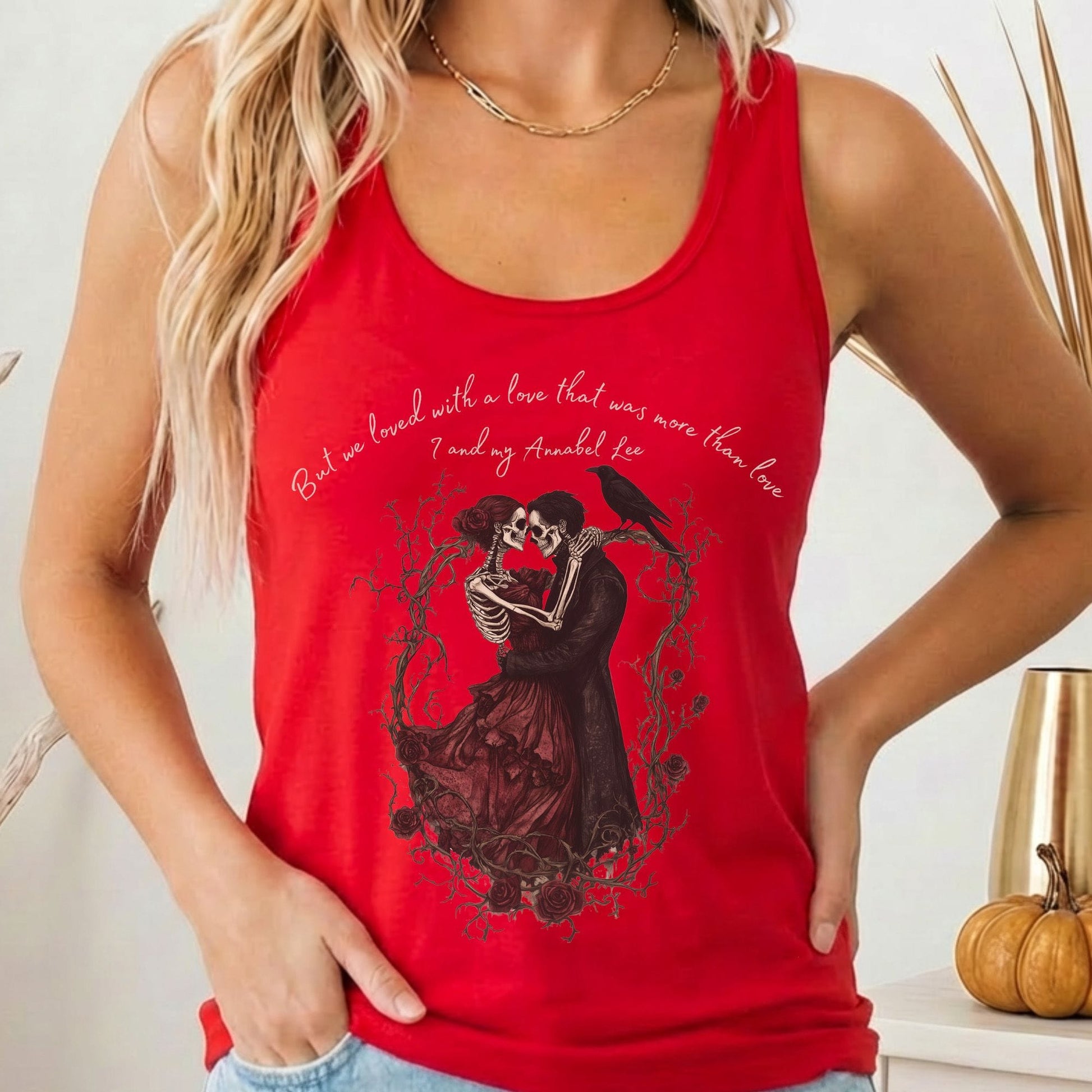 Tank Top Solid Red / XS Design 174 Tank Top The Mystic Eden