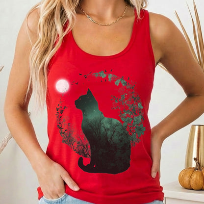 Tank Top Solid Red / XS Design 208 Tank Top The Mystic Eden