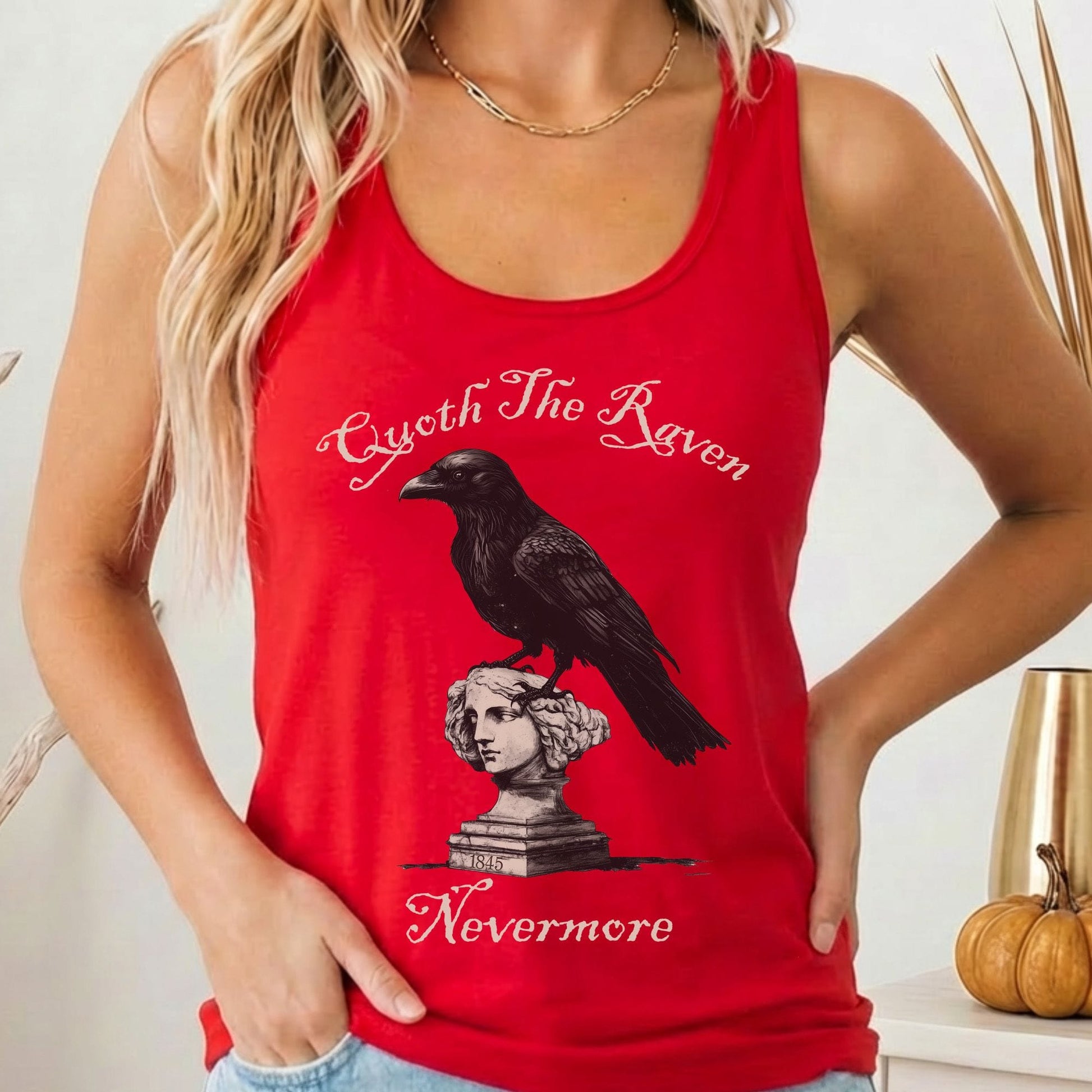 Tank Top Solid Red / XS Design 242 Tank Top The Mystic Eden