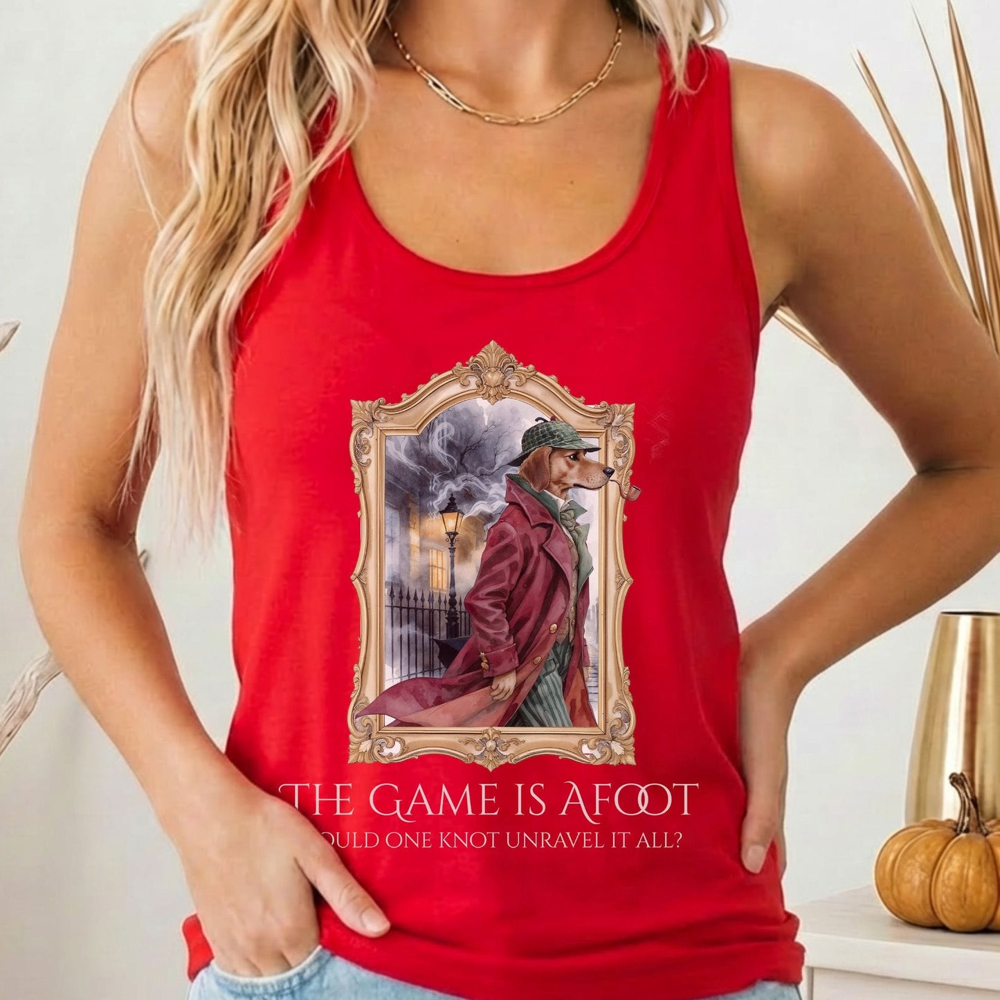 Tank Top Solid Red / XS Design 243 Tank Top The Mystic Eden