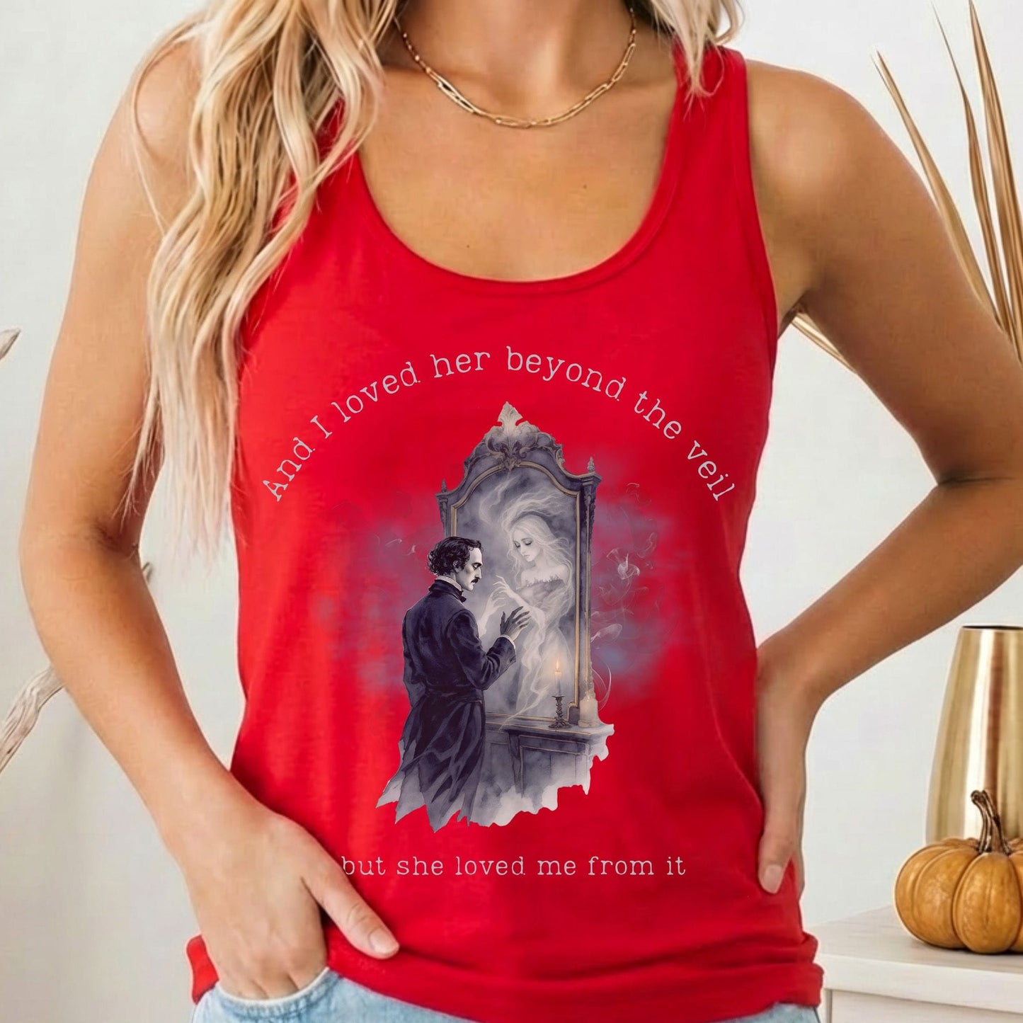Tank Top Solid Red / XS Design 249 Tank Top The Mystic Eden