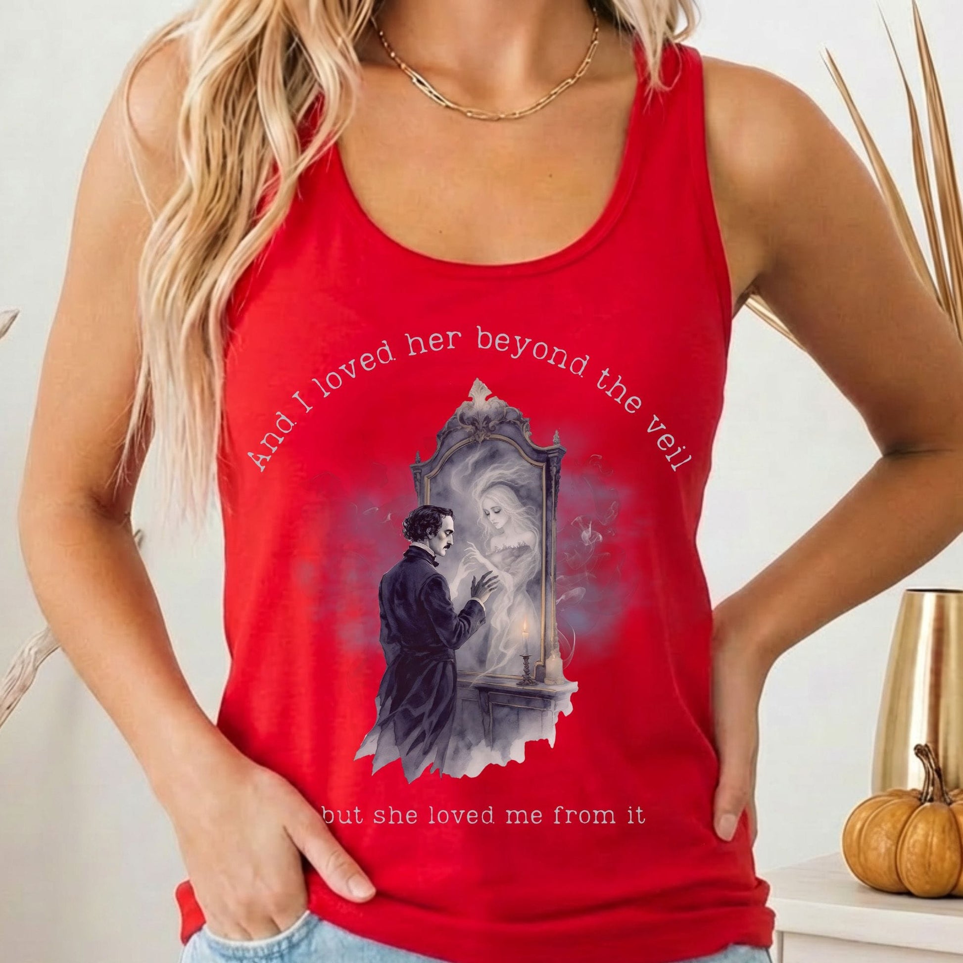Tank Top Solid Red / XS Design 249 Tank Top The Mystic Eden