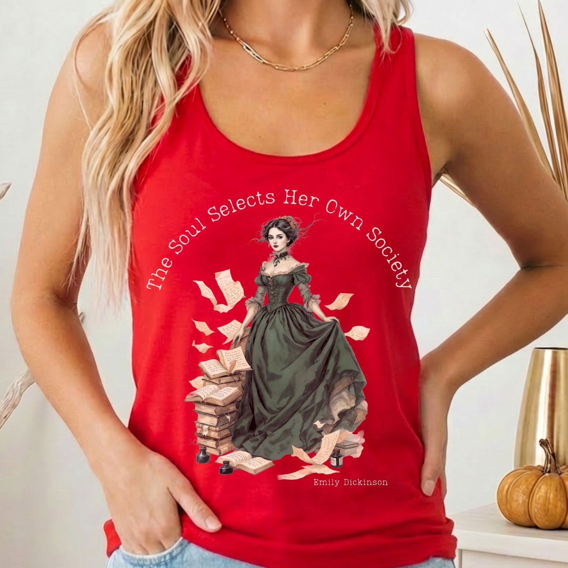 Tank Top Solid Red / XS Design 253 Tank Top The Mystic Eden