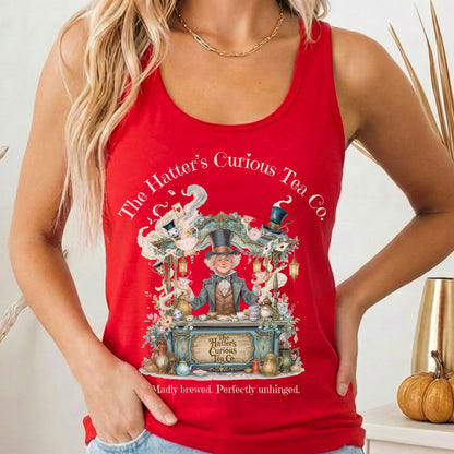 Tank Top Solid Red / XS Design 260 Tank Top The Mystic Eden