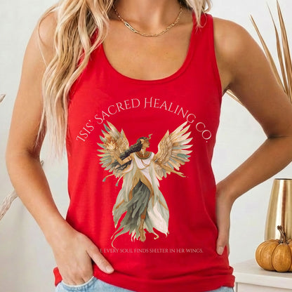 Tank Top Solid Red / XS Design 263 Tank Top The Mystic Eden