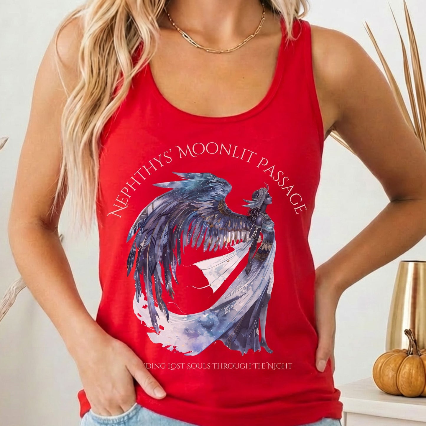 Tank Top Solid Red / XS Design 265 Tank Top The Mystic Eden