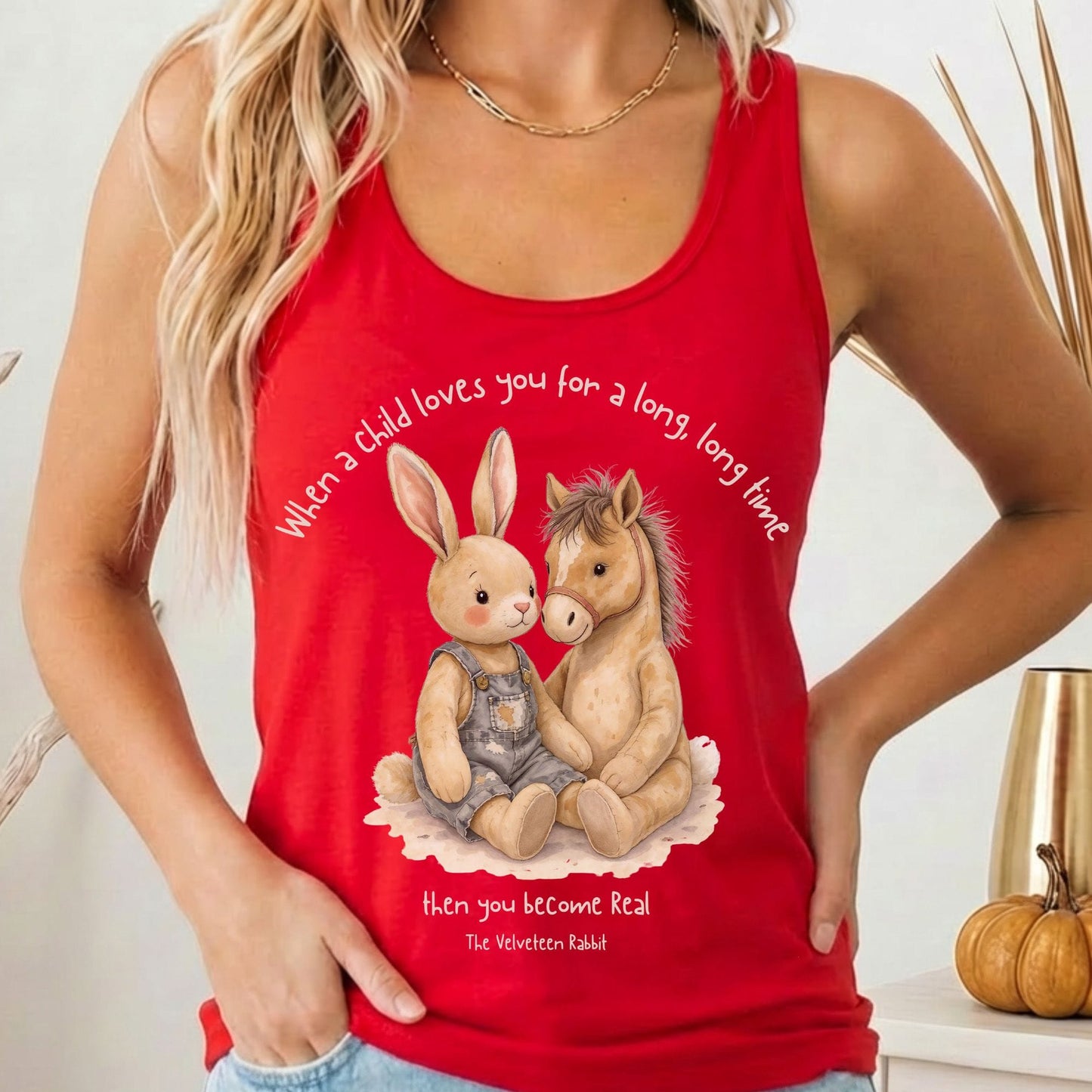 Tank Top Solid Red / XS Design 283 Tank Top The Mystic Eden