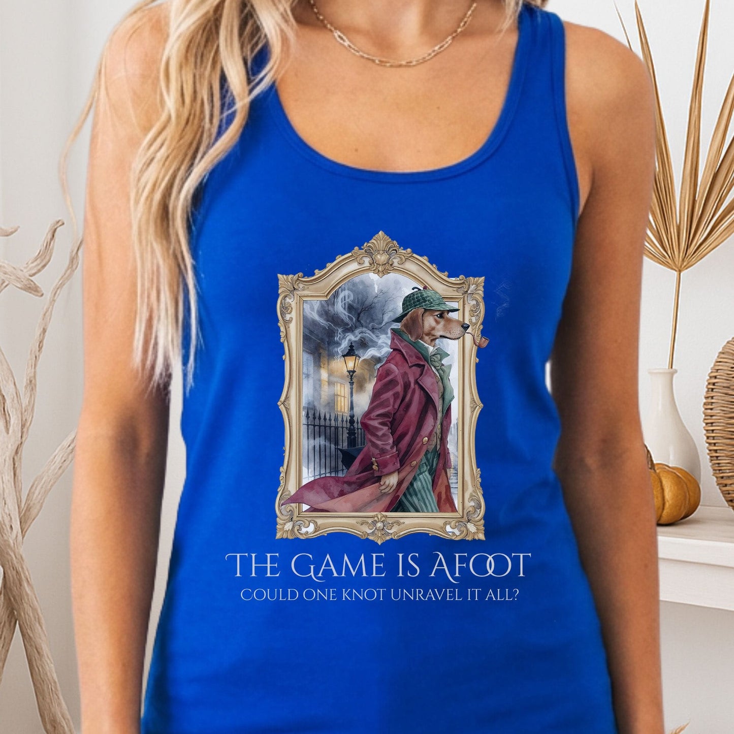 Tank Top Solid Royal / XS Design 243 Tank Top The Mystic Eden